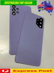 New Back Rear Cover Housing For SAMSUNG GALAXY A32, with Camera Lens, VIOLET