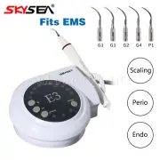 SKYSEA Dental Ultrasonic Piezo Scaler W/ 5*Tips Handpiece Fit For EMS Cavitron