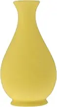 RORPOIR Hydroponic Small Vase Artificial Flowers Eucalyptus Floor Vase Tall Fake Tulips Small Vase for Artificial Plants Vintage Decor Vases Frog Decoration Delicate Vase Ceramics Yellow
