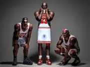 Fools Paradise XL Three King Legendary Set White NBA Chicago Bulls Action Figure