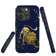 For iPhone 15 Pro Max Case, Shielding Cover, Leo Drawing