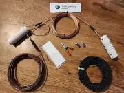 Pre-Assembled Shortwave Radio Antenna, Bare Copper Long-Wire 75 Feet Made in USA