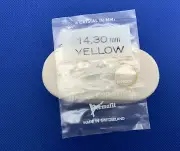 Mido 14.30 Yellow Watch Crystal With Tension Ring Waterproof. Sealed. 03-50 L