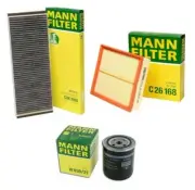 Mann Oil Air Carbon Cabin Filter Kit for Audi A4 Quattro S4 VW Passat 2.8L V6 (for: Audi)