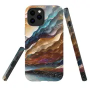 For iPhone 12 Pro/12 Tough Protective Cover, Magic Mountain River