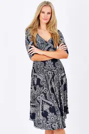 Stella Dress In Paisley--LEI-T17STENAVP