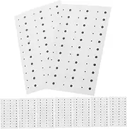 Kisangel 20pcs Fake Mole Stickers Sticker Making Cute Stickers for Journaling Halloween Face Stickers Eyeshadow Sticker Temporary Kit Eye Beads Bait Black Paper