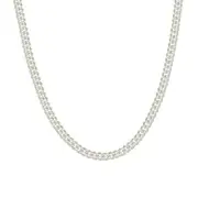 925 Sterling Silver Solid Miami Cuban Link Chain And Bracelet 2mm to 13mm Italy