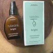 Aveda TULASARA Bright Concentrate Anti-Aging Spots Discoloration 1 oz/30mL New