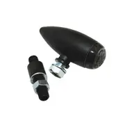 HIGHSIDER LED taillight MICRO-BULLET, black, tinted