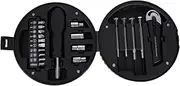 ARTIBETTER Handyman's Essential: 20pc Tire Tool Set Mechanic Tools Repair Kit Home Tool Kit Car Wheel Shaped Toolbox