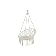 Hammock Chair Outdoor Swing Chair Hanging Bed Cotton Indoor 124CM