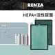 RENZA 適用 元山 YS-356ACC YS-357ACC 空氣清淨機 高效HEPA+活性碳濾網 濾心 濾芯