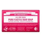 Dr Bronner's Pure Castile Bar Soap - 140g - Rose