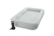 Intex Kidz Travel Camping 168 x 107cm Inflatable Kids Air Bed Set w Hand Pump