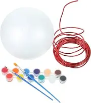 DIY Foam World Spheres 1 Set Foam Balls for Boys and Girls Creative Arts Crafts Kit World Globe Model