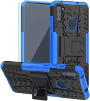 Samsung Galaxy A11 Premium Quality Case Hybrid Hard PC TPU Bumper Colorful Cover