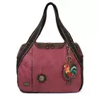 Chala Bowling Bag Handbag Purse Rooster Shoulder Bag NWT