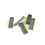 10pcs 2.54mm pitch 2x10Pin Header Right Angle Female Double Row Socket Connector