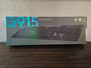 Logitech G915 (920008902) Wireless RGB Mechanical Gaming Keyboard (Clicky)