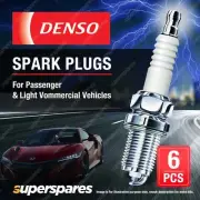 6 x Denso Nickel Spark Plugs for Honda Accord Vtec CK Odyssey RA J30A1 3.0L 6Cyl (for: Honda)