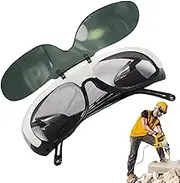 Welding Goggles - Auto Dimming Welding Glasses,Eye Protection Equipment, Anti-Glare Protective Eyewear, Anti-Scratch Lens for Grinding Plasma Cutting