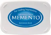 Memento Bahama Blue Dye Ink Pad - Stamping, Papercrafts, Stamps