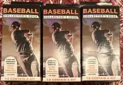 3 Baseball Collector’s Edge Boxes 1:8 Contain A Hit New