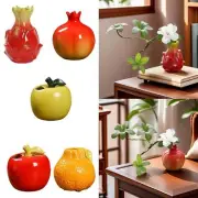 Fruit Shaped Ceramic Flower Vase Propagation Vase Indoor Display Home Decor