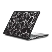 MacBook Pro 14-inch (M1 - M4) Impact Case SUPER WAVY (BLACK)