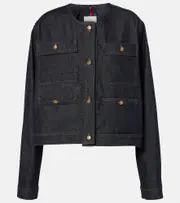 [Moncler] Moncler Tencin denim jacket UK 18 blue