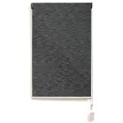 Windoware 60 x 240cm Charcoal Boston Textured Blockout Roller Blind