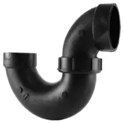 ABS/DWV P-Trap With Union Less Clean Out, 2-In. -ABS 00708P 0800HA