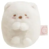 在飛比找momo購物網優惠-【San-X】角落生物 溫暖舒適系列 迷你蓬鬆娃娃 大白熊(