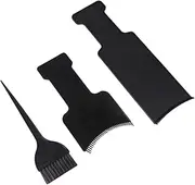 Healvian 3pcs Hair Dye Tool Set Highlighting Board Brush Hair Color Kit for Home Salon