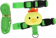 Levemolo 1 Set Pets Harness Adjustable Rabbit Leash Harness Kit for Guinea Pigs Kittens Ferrets Breathable Comfortable Outdoor Use Easy to Put Design