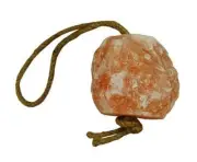 Himalayan Salt Block on Rope for Horses, 2.2 Pounds rose