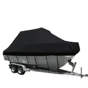 Heavy-Duty Marine Grade Trailerable Jumbo Boat Cover - 17ft to 19ft
