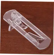 30 pcs Locking Cabinet Shelf Clips Shelf Support Pegs Shelving Brackets Plastic