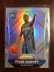 #325 TYLER HARVEY 2015-16 Panini PRIZM SILVER REFRACTOR RC MAGIC