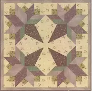 Homespun Country Bride quilt pattern by Pam Bono Designs