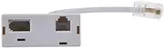 RJ45 Plug to RJ11 BT Socket Splitter Telephone Adapter