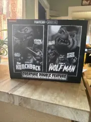 Neca Universal Monsters/TMNT Leonardo And Raphael B&W Figure 2 Pack New In Box