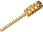 xinyee Electric Nail File Nail Drill Bit Golden Carbide Art Nail Drill Bits