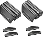 Shaver Replacment Heads Compatible with Remington SPF-300 Replacement Screen and Cutter for Foil Shavers F4900, F5800, F7800 Shavers