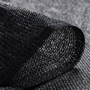Coolaroo 1.83 Wide Black Light-Duty Screening Shade Cloth 70% UV Block – P/Mtr