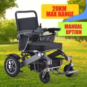 Electric Wheelchair Folding Long Range Lithium Power Motorised Foldable 4 Colors