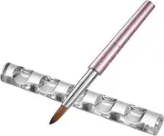 Nail Brush Holder - 5-Grids Nail Gel Polish Pen Brush Stand Holder | Clear Organizer For Holding Painting Brushes | | Simple Organizer For Holding Manicure Carving Drawing Pencils Brushes
