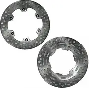 Motorcycle Front Rear Brake Disc Rotor Set Dirt Motorcycle Fr&on&t Rear brake disc rotor For Su&zu&ki RM125 RMX250 DRZ E- S 400 DRZ S(Sets)