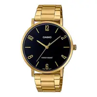 在飛比找PChome24h購物優惠-CASIO 卡西歐 指針錶不鏽鋼錶帶黑色錶面 休閒運動多功能